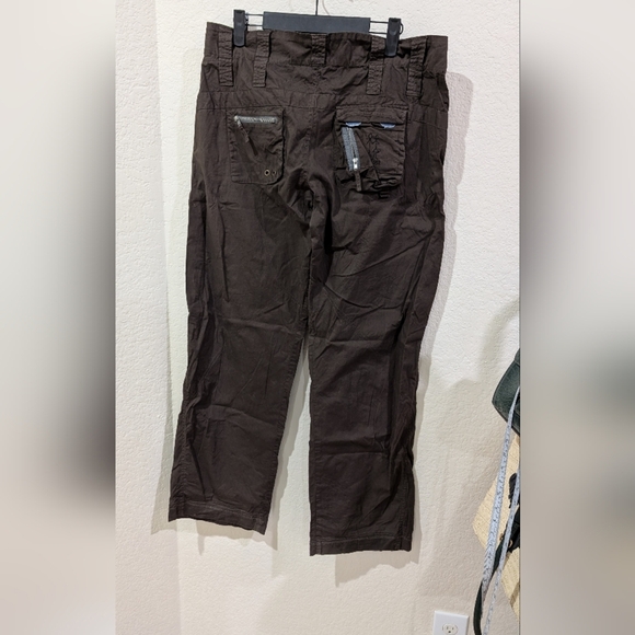 Y2K Johnny Was Pete & Greta Collab Cropped Cargo Pants - Picture 3 of 6